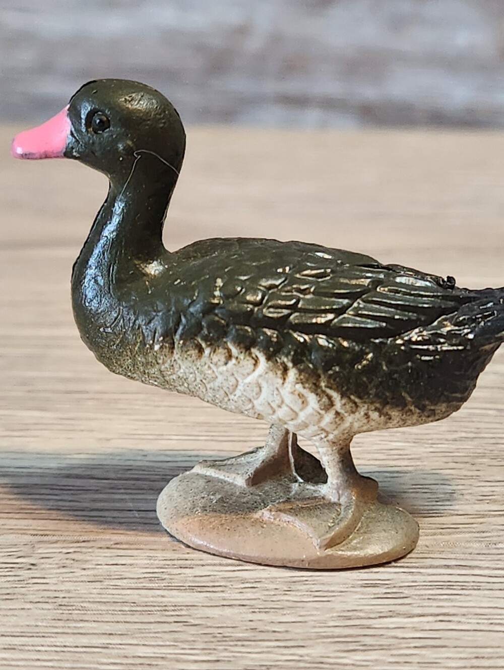 Duck Figure Plastic Farmhouse Miniature